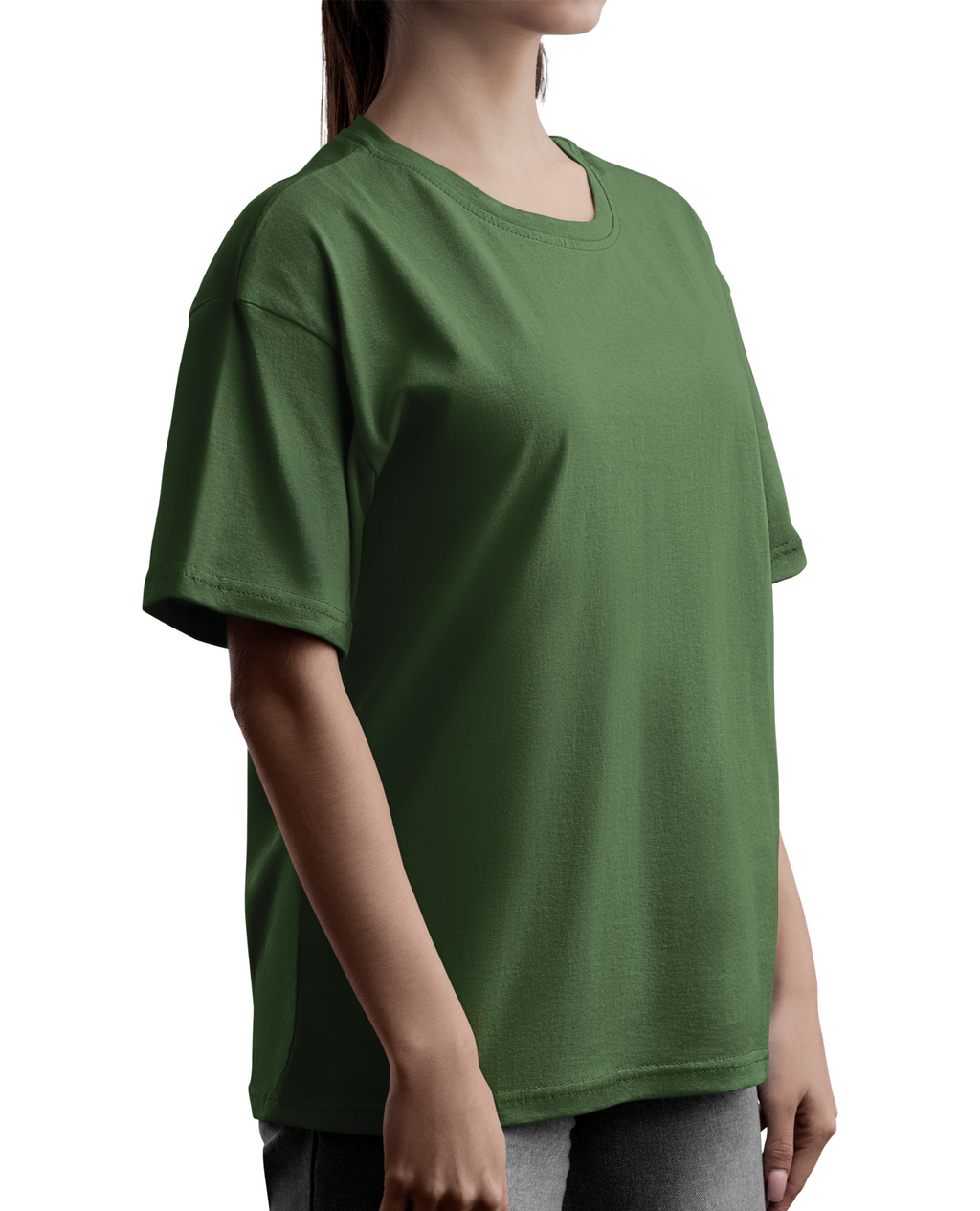 Sea Green Premium Plain Oversize, Unisex T-shirt