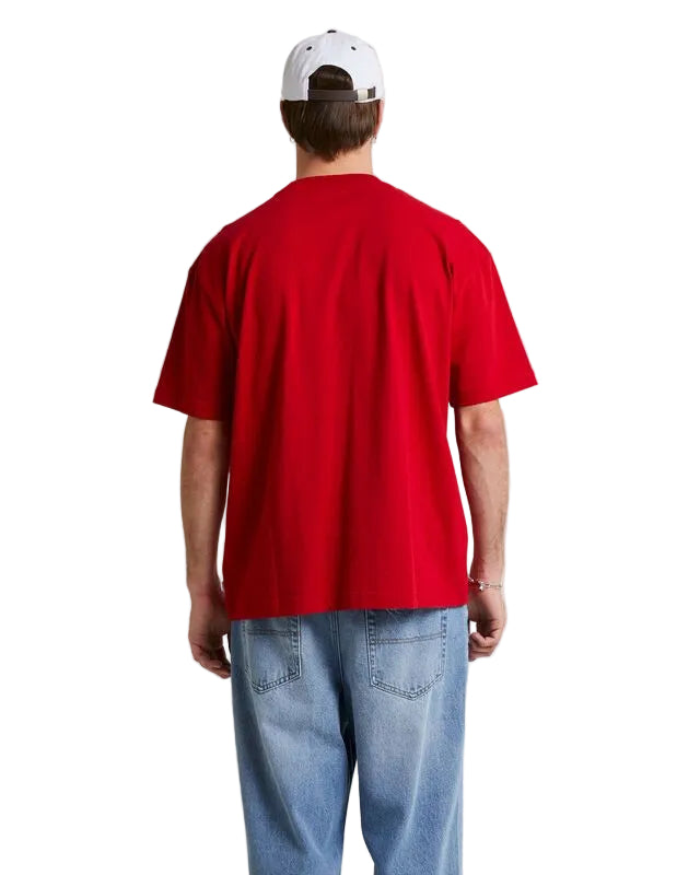 Red Premium Plain Oversize, Unisex T-shirt