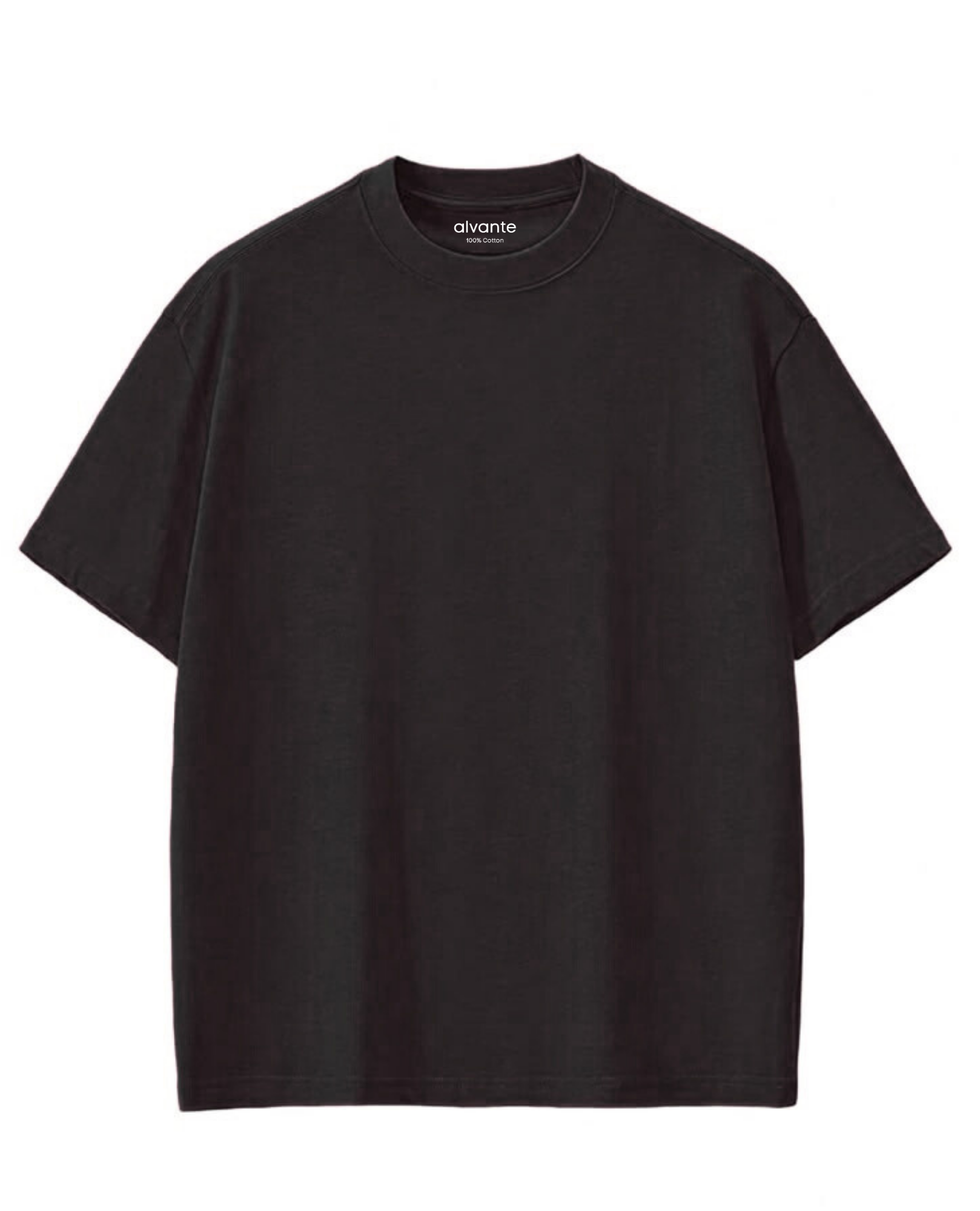 Black Premium Plain Oversize,Unisex T-shirt