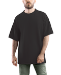 Black Premium Plain Oversize,Unisex T-shirt