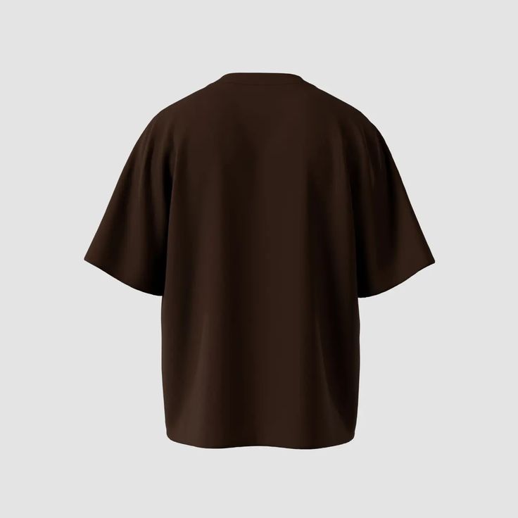 Brown Premium-Oversize T-shirt