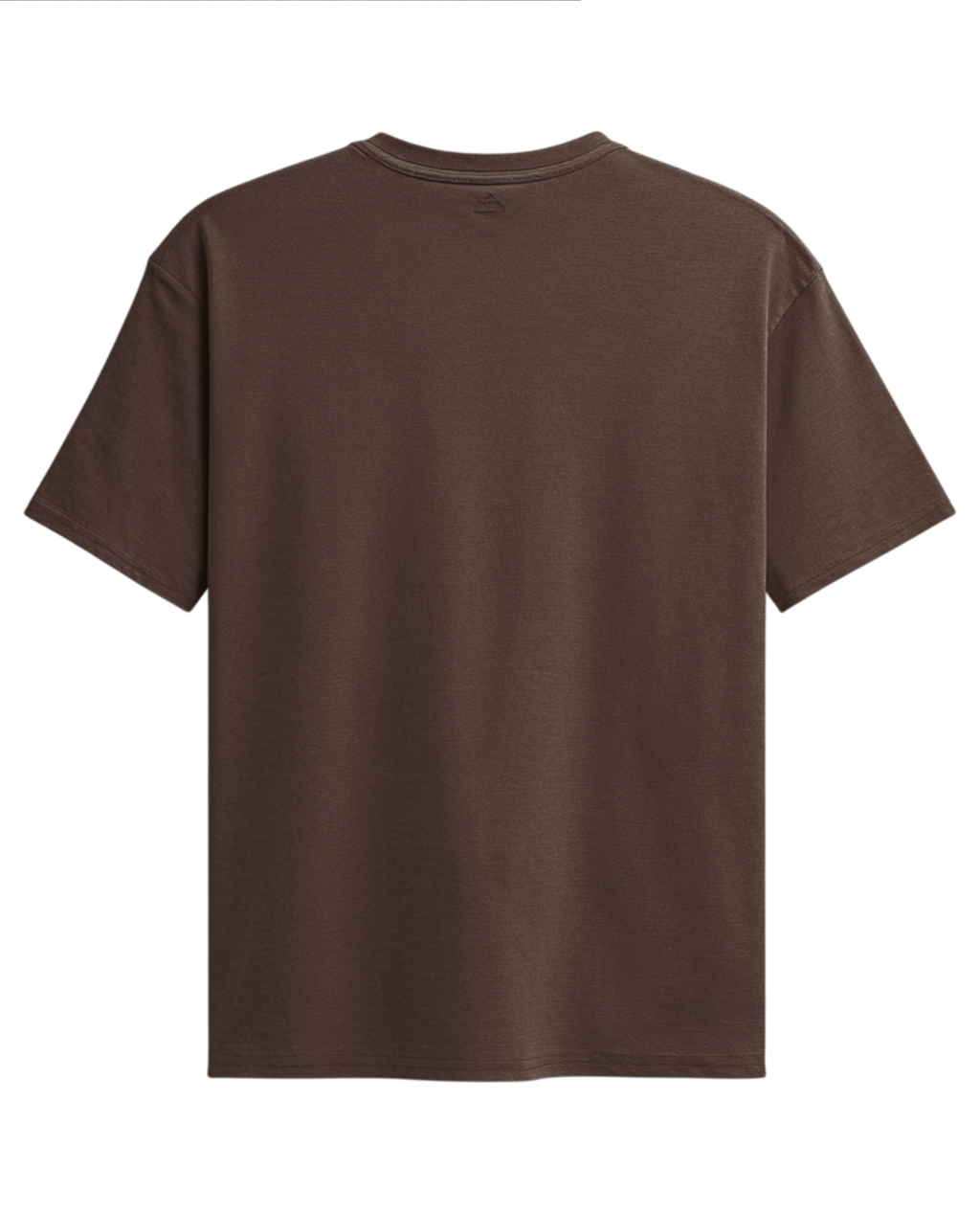 Brown Premium plain Oversize, Unisex T-shirt